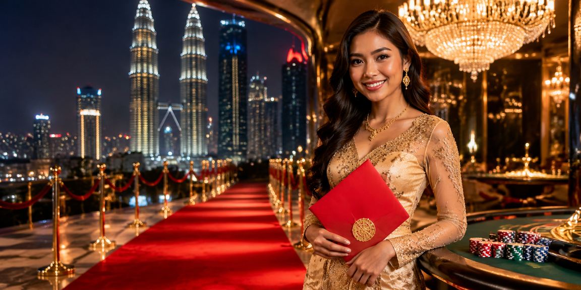 Promosi bonus sampul merah sempena perayaan di segi44 Kuala Lumpur